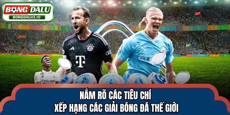 Xếp hạng các giải bóng đá thế giới